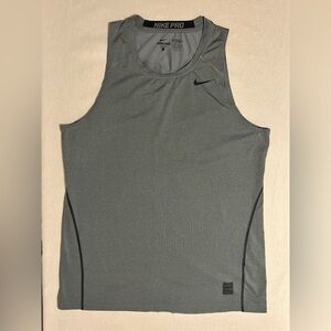Nike Pro Men's Charcoal Tank Top